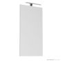 ADP Daylight 450mm Wall Mirror with Overhead LED, Chrome DLM4580CP