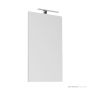 ADP Daylight 500 x 800mm Wall Mirror with Overhead LED, Chrome DLM5080CP