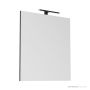 ADP Daylight 750 x 800mm Wall Mirror with Overhead LED, Matte Black DLM7580BK