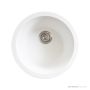ADP Bellevue 440mm Round Sink, Matte White SINKBEL435WHT