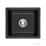 ADP Bellevue 405mm Small Rectangular Sink, Matte Black SINKBEL4641BK