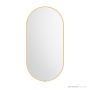 ADP Sera Pill LED 900 x 450mm Wall Mirror, Brushed Brass SMSEP9045BB