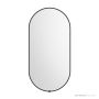 ADP Sera Pill LED 900 x 450mm Wall Mirror, Matte Black SMSEP9045BK