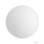ADP Sera Round 750mm LED Wall Mirror, Matte White SMSER7575WH