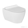 ADP Moon Wall Hung Toilet Pan, Gloss White TLTCMONWHSETGW