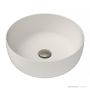 ADP Glam 390mm Ceramic Above Counter Basin, Matte Pearl TOPCGLR390MW
