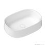 ADP Hewitt 460mm Ceramic Above Counter Basin, Matte White TOPCHEW4632MW