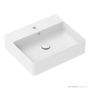 ADP Jack 500mm Ceramic Above Counter Basin 1th, Gloss White TOPCJAC5042GW