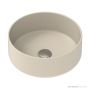 ADP Margot Duo 360mm Ceramic Above Counter Basin, Matte Ivory TOPCMAR360MI