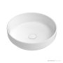 ADP Monroe 400mm Ceramic Above Counter Basin, Matte White TOPCMNR400MW