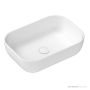 ADP Stadium 460mm Ceramic Above Counter Basin, Matte White TOPCSTA4632MW