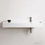 ADP Teorema 1210mm Ceramic Wall Mounted Basin, Right Hand Bowl 1th, Gloss White TOPCTEO120GWR