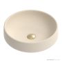 ADP Jean 400mm Concrete Above Counter Basin, Butter TOPOJEA400BU