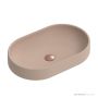 ADP Norma 550mm Concrete Above Counter Basin, Plum TOPONOR550PL