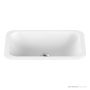 ADP Glory 550mm Solid Surface Under Counter/Inset Basin, Gloss White TOPTGLO5536-G