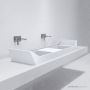 Apaiser Sampan Double 1500mm Stone Basin SAMPAN-DOUBLE-BASIN-1500-6294-X4