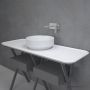 Apaiser Geometrics 600mm Stone Zen Butler's Tray Only ZEN-BUTLERS-TRAY-ACCESSORIES-600-9069-X2