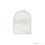 Bespoke Brass Edge Arch Mirror 600 H x 900mm W - Aged Brass FBMAA-1M2