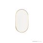 Bespoke Brass Edge Pill Mirror - Brushed Brass FBMP-1M2