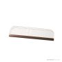 Bespoke Fluted Glass Shelf 550mm RBFG550