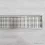 Bespoke Linear Heel Guard Floor Waste - Stainless Steel XHG-100