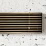 Bespoke Linear Heel Guard Floor Waste - Aged Brass XHGBA-100
