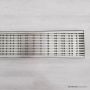 Bespoke Linear Heel Guard Project Floor Waste - Stainless Steel XHGP-100