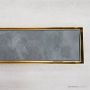 Bespoke Linear Tile Insert Floor Waste - Aged Brass XTIBA-100