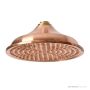 Brooklyn Copper Co Daintree Outdoor Shower Rose, Solid Copper or Brass BCCDR