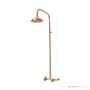 Brooklyn Copper Co Island Wall Mounted Outdoor Shower