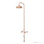 Brooklyn Copper Co Newport Wall Mounted Outdoor Shower BCNSS