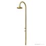 Brooklyn Copper Co Wineglass Freestanding Outdoor Shower, Solid Brass BCWHFSSM13610