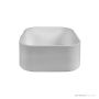 Dado Quartz Charles 404mm Stone Under Counter Basin, Satin White SWMBAS114IOFGW-S