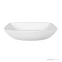 Dado Quartz Morgane 520mm Stone Above Counter Basin, Satin White SWMBAS90-S