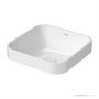 Duravit Happy D.2 Plus Washbowl 400 x 400mm, Gloss White 2359400000-P