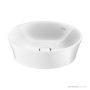 Duravit White Tulip Countertop Basin ∅500mm, Gloss White 2365500070-P