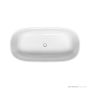 Duravit Zencha Freestanding Bath 1800 x 900mm, Solid Surface White 700463000000000-P