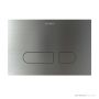 Duravit A1 Flush Plate, Brushed Stainless Steal WD5012704060