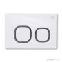 Expella Glass Flush Plate White 2325404