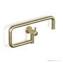 Faucet Strommen Cascade Pot Filler Wall, Raw Brushed Brass 30577-91