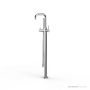 Faucet Strommen Pegasi Floor Mixer Square with Micro Handshower 30685