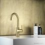 Faucet Strommen Pegasi M Sink Mixer Curve 160, Brushed Liberty Gold 30691-71