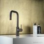 Faucet Strommen Pegasi M Sink Mixer Square Pull Out, Antique Brass Medium 30695-83