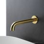 Faucet Strommen Pegasi M Wall Bath Spout 200, Brushed Liberty Gold 30721-71