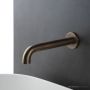 Faucet Strommen Pegasi M Wall Bath Spout 200, Antique Brass Light 30721-84