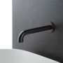 Faucet Strommen Pegasi M Wall Basin Spout 200, Antique Brass Medium 30724-83