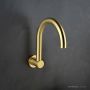 Faucet Strommen Pegasi M Wall Spa Spout 200 Swivel, Brushed Liberty Gold 30729-71