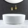 Faucet Strommen Silkstone New Henge Basin , Satin White 30827-33