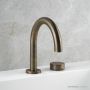 Faucet Strommen Zero Progresiv Smooth Basin Mixer Curve, Antique Brass Light 30901-84