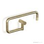 Faucet Strommen Zero Pot Filler Wall Knurl, Raw Brushed Brass 30963-91